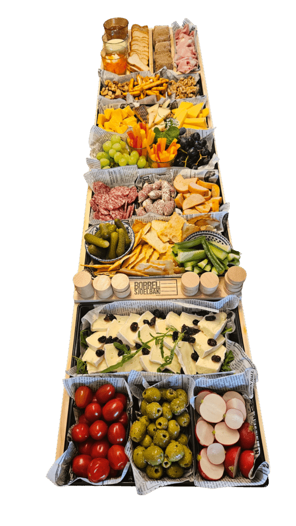 sjoelbak borrelplank van haaksmaak