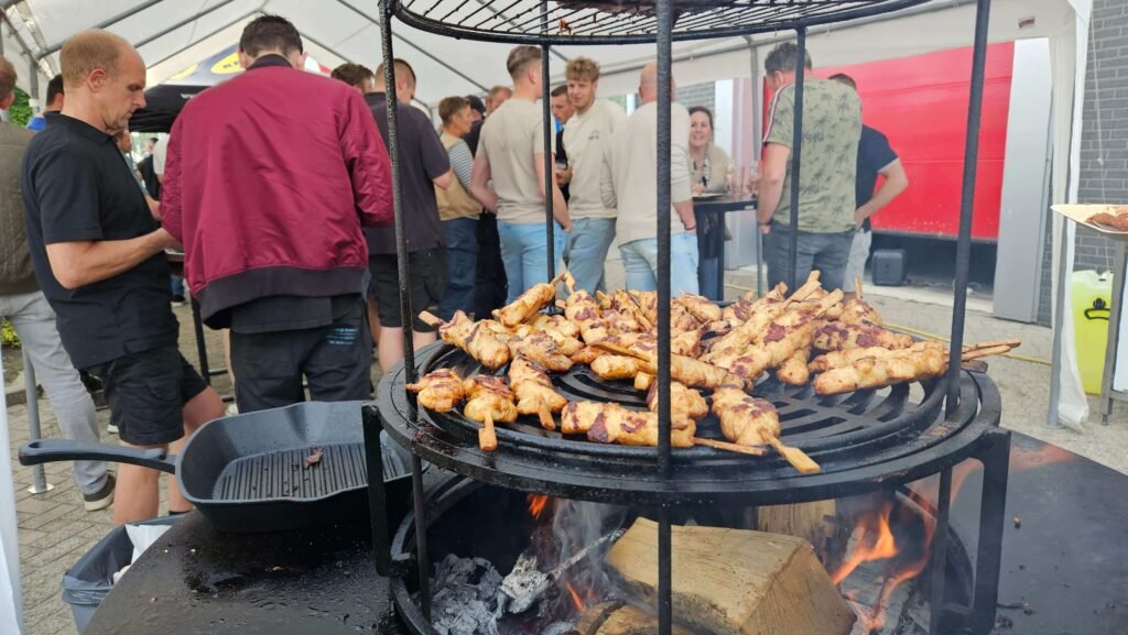 gerecht bij bbq catering bedrijfsfeest van haaksmaak