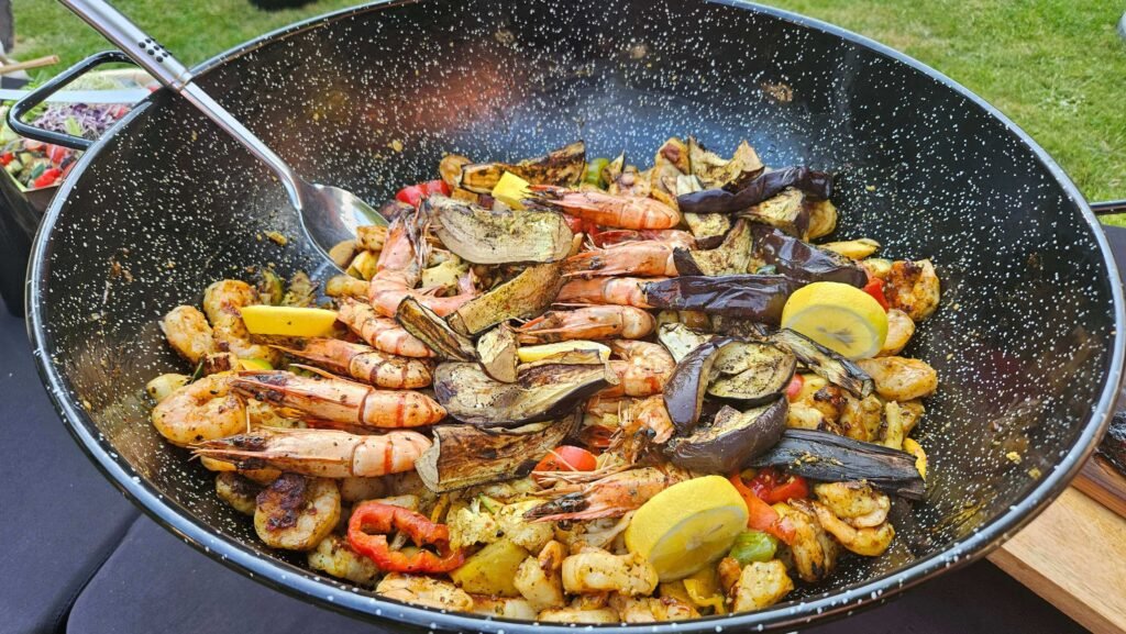 gerecht bij bbq catering van haaksmaak