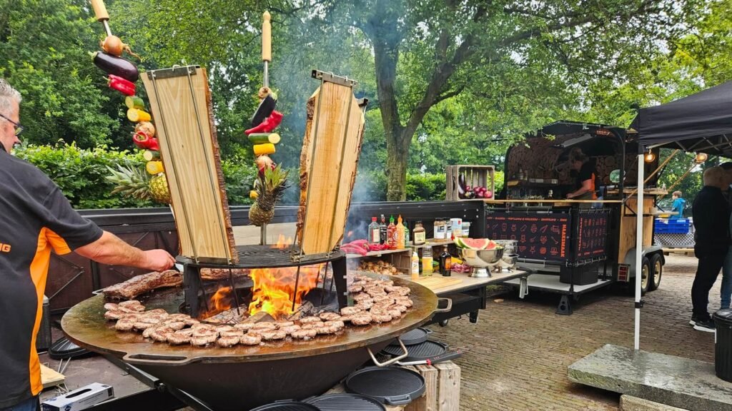 sfeer en bbq catering van haaksmaak