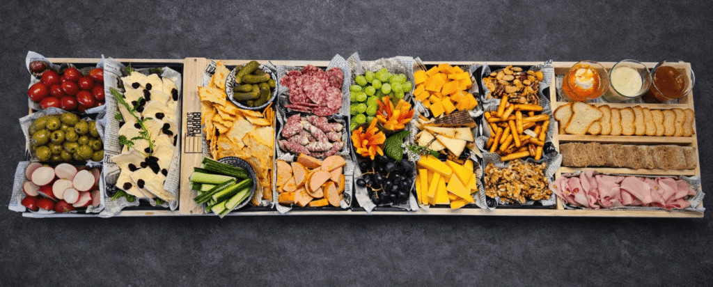 borrelplank van haaksmaak catering