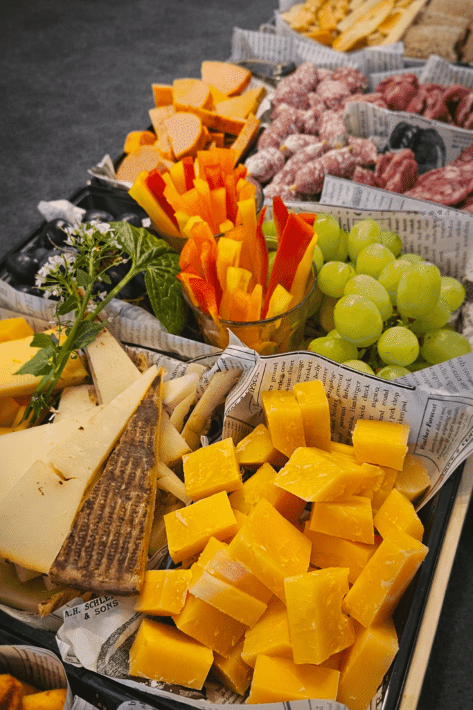 haaksmaak catering borrelplank sjoelbak detail 2