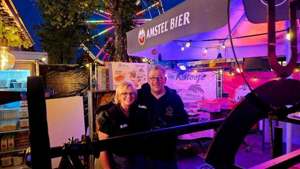 Rob en Karin van Haaksmaak BBQ chef in Wieringerwerf